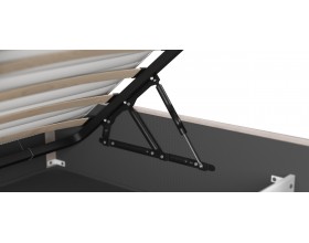 МП Фрея Кровать+ПМ 160*200 велюр Монолит латте