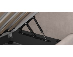 Белла Мини Кровать+ПМ 90*200 велюр Монолит латте