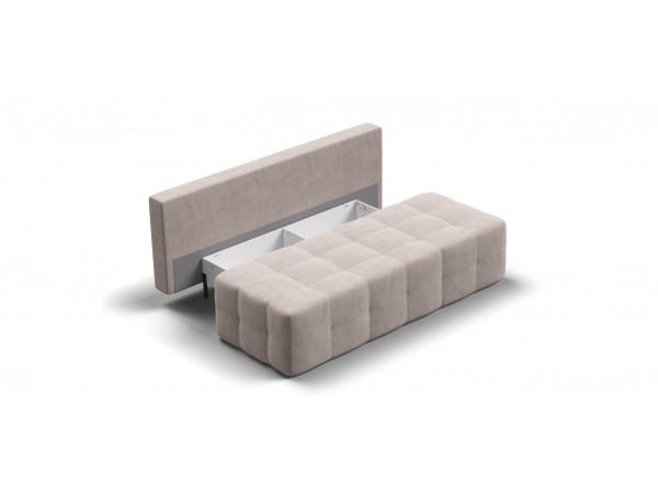 Диван Уют мини велюр Монолит латте