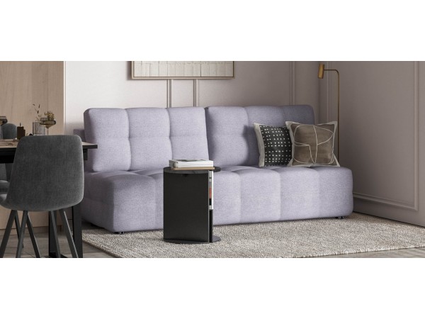 Диван Уют мини Рогожка Мальмо платина