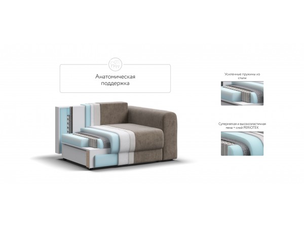 Кресло РИЧМОНД MODOOL Велюр Роял тауп