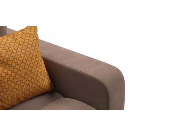 Диван Уют велюр Монолит мокко