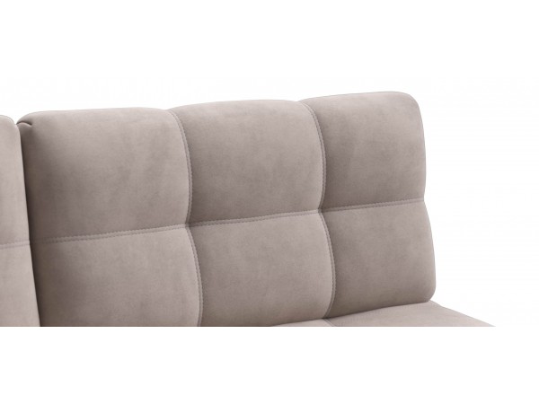 Диван Уют мини велюр Монолит латте