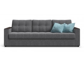 Диван Атланта НПБ 90 Рогожка Мальмо серый