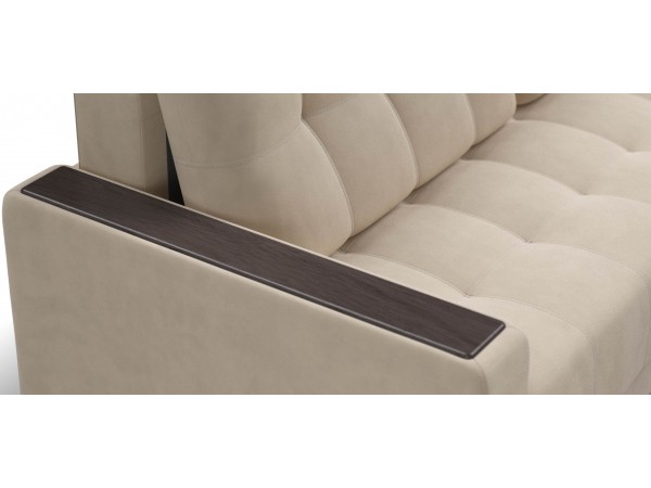 Диван Босс Маркет велюр Монолит латте