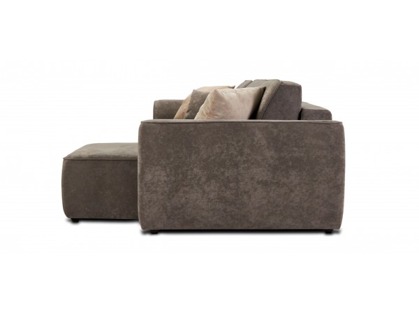 Угловой диван KING SE Велюр Роял тауп