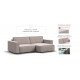 Угловой диван Босс Софт Модуль Велюр Монолит латте