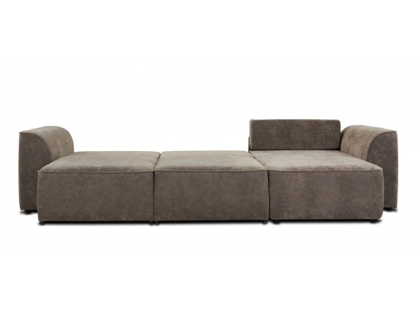 Угловой диван KING SE Велюр Роял тауп