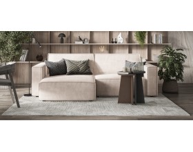 Угловой диван Босс Софт Модуль Велюр Монолит латте