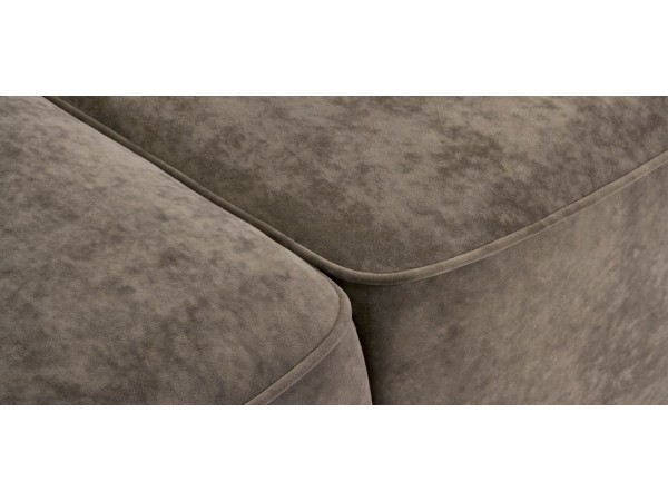 Угловой диван KING SE Велюр Роял тауп