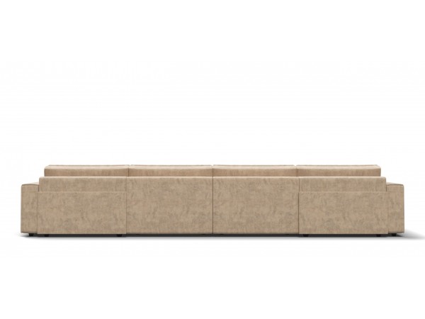 П-образный диван Босс Софт Модуль Велюр Роял шампань