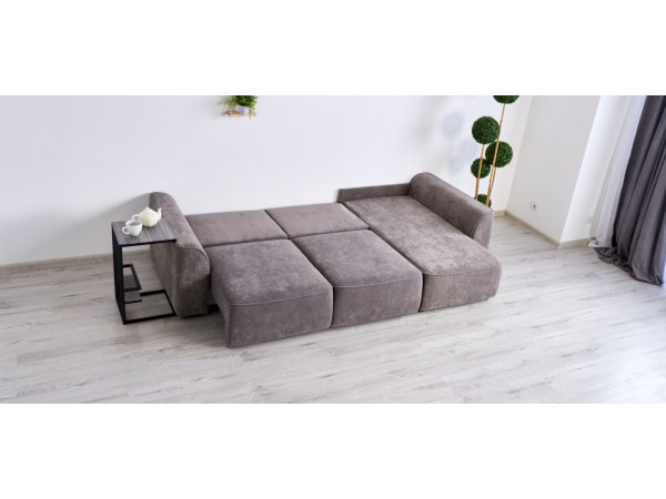 Угловой диван KING SE Велюр Роял тауп