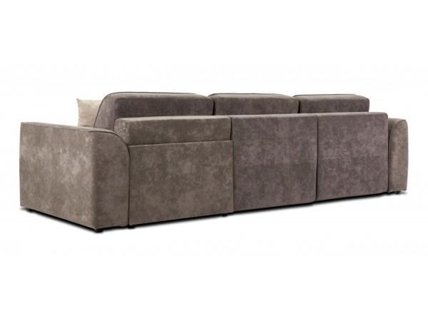 Угловой диван KING SE Велюр Роял тауп