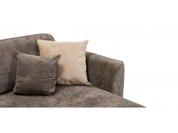 Угловой диван KING SE Велюр Роял тауп