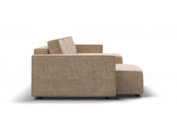 П-образный диван Босс Софт Модуль Велюр Роял шампань