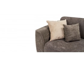 Кинг угловой диван Велюр Роял тауп