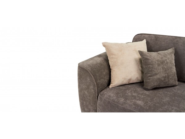 Угловой диван KING SE Велюр Роял тауп