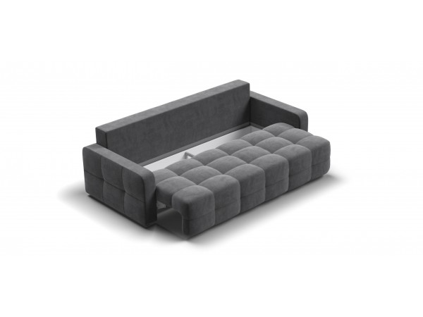 Диван Уют велюр Монолит серый