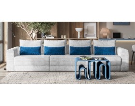 Модульный диван Ричмонд Модуль MAX Вельвет Корд серый