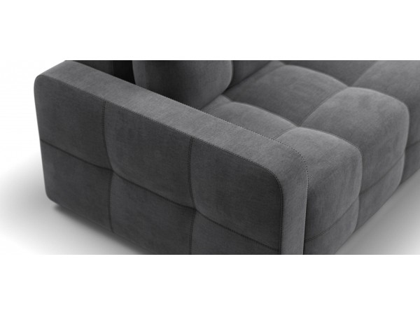 Диван Уют велюр Монолит серый