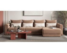 Модульный угловой диван Ричмонд Модуль MAX Велюр Монолит мокко