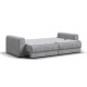 Модульный диван РИЧМОНД MODOOL Вельвет CORD серый