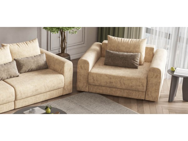 Кресло РИЧМОНД MODOOL Велюр Роял шампань