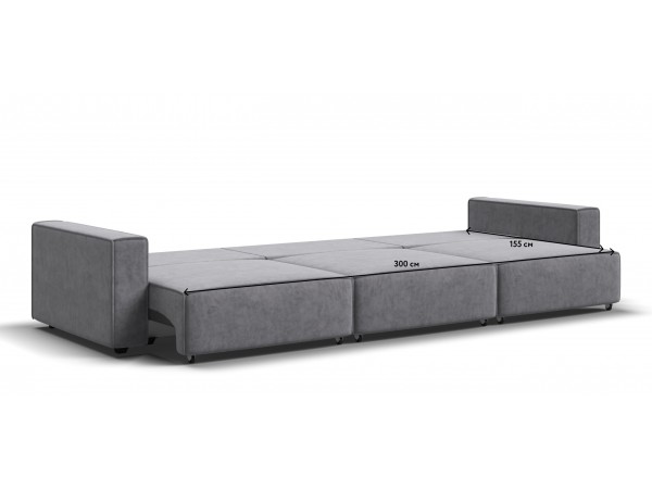 Диван BOSS SOFT MODOOL MAX Велюр Роял агат