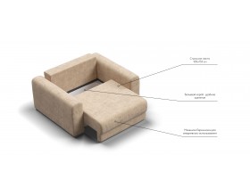 Кресло Ричмонд Модуль Велюр Роял шампань