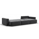 Угловой диван BOSS SOFT MODOOL MAX Вельвет CORD графит