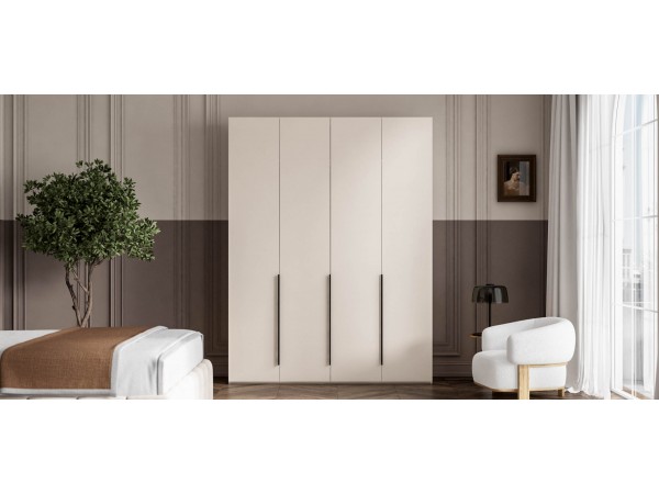 Босс Стандарт 180*236 шкаф распашной 4Д+ящики Кашемир