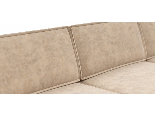 Угловой диван Босс Софт Модуль Макс Велюр Роял шампань