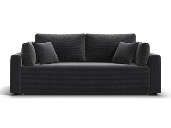 Диван Софт вельвет Корд графит