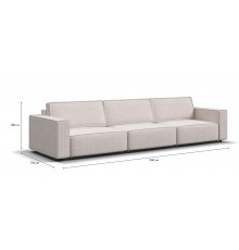 Диван BOSS SOFT MODOOL MAX Вельвет CORD бежевый