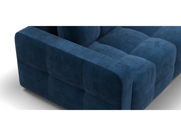 Диван Уют велюр Монолит синий