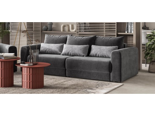 Модульный диван РИЧМОНД MODOOL Вельвет CORD графит