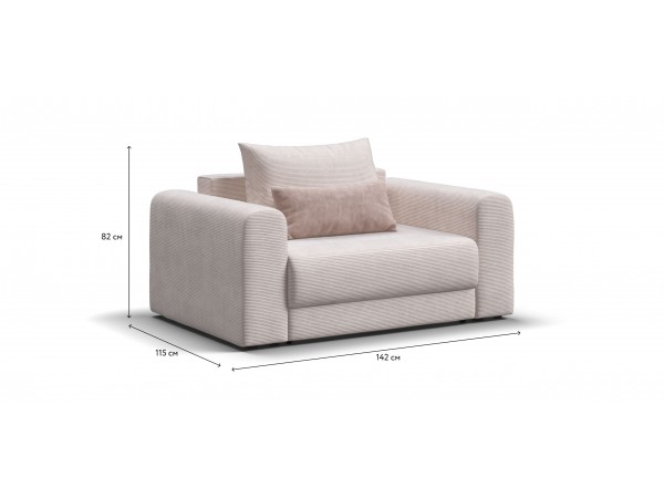 Кресло РИЧМОНД MODOOL Вельвет CORD бежевый