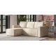 Угловой диван Лофт велюр Алькантара пепел