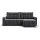 Угловой диван Уют велюр Монолит серый