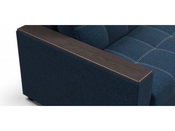 Диван Атланта НПБ 90 Рогожка Мальмо синий