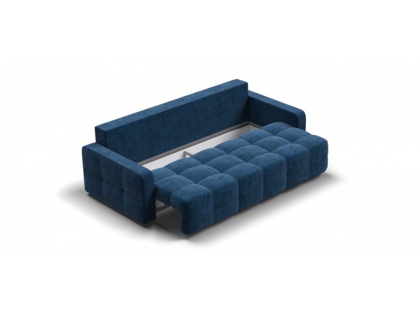 Диван Уют велюр Монолит синий