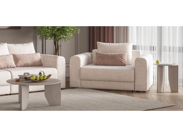 Кресло РИЧМОНД MODOOL Вельвет CORD бежевый