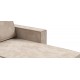 Угловой диван Лофт велюр Алькантара пепел