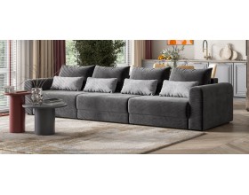 Модульный диван Ричмонд Модуль MAX Вельвет Корд графит