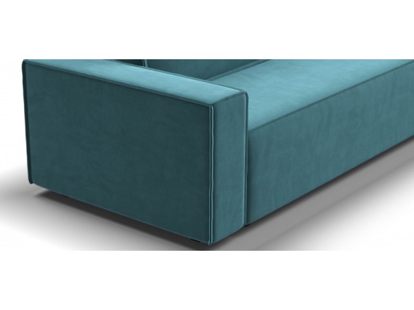 Диван Лофт велюр Монолит зеленый