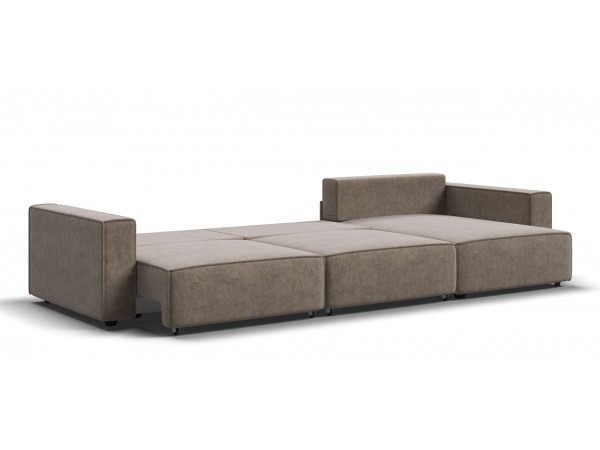 Угловой диван Босс Софт Модуль Макс Велюр Роял тауп