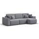 Угловой диван KING SE Рогожка Vento серый
