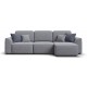 Угловой диван KING SE Рогожка Vento серый
