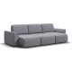 Угловой диван KING SE Рогожка Vento серый