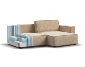 Угловой диван Босс Софт Модуль Велюр Роял шампань